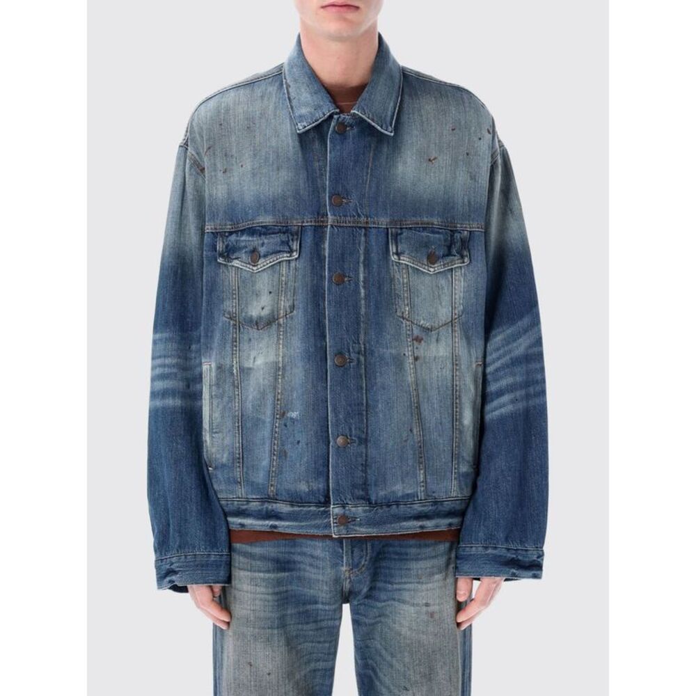 Acne Studios Men Oversized Denim Jacket Acne Studios